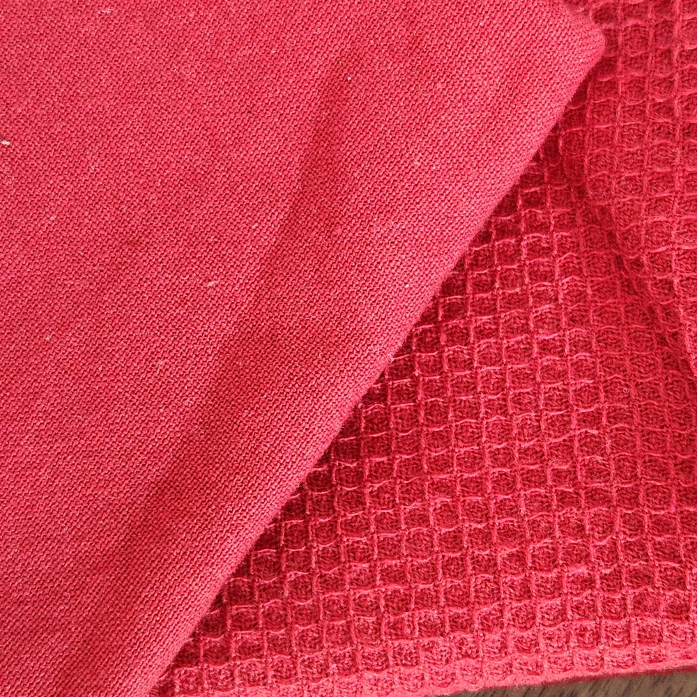 Red Christmas Dish Towels Set of 9 Holiday Dish Towels